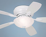 Small Traditional Ceiling Fans - 44 In or Smaller